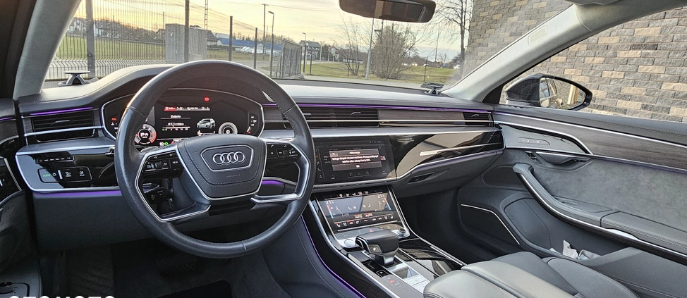 Audi A8 cena 329900 przebieg: 79873, rok produkcji 2019 z Chełmek małe 56